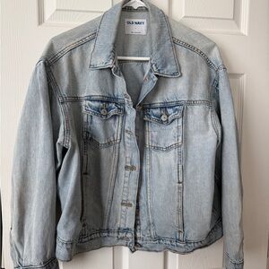 Old Navy Women's Classic Light Wash Jean Jacket